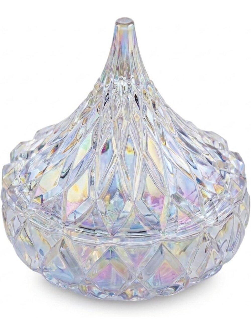 New Hershey Candy Dish, Chocolate Dish, Crystal Decor